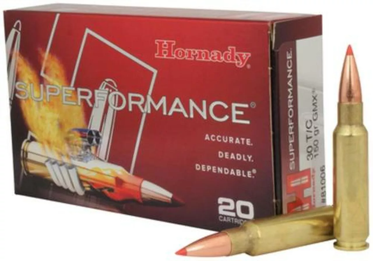 Hornady Superformance .30 TC 150 Grain GMX