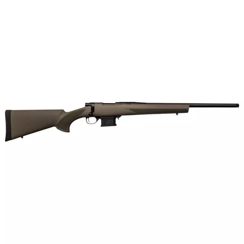 HOWA M1500 MINI-ACTION 22ARC, 22″ THREADED BBL GREEN SYNTH.