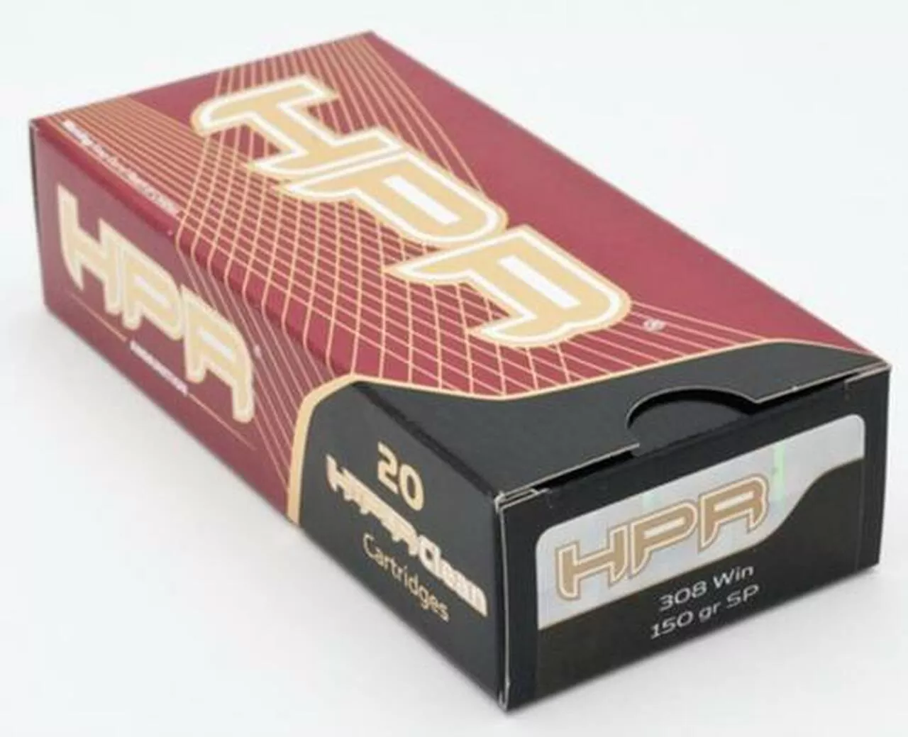 HPR Ammunition HyperClean Rifle .308 Winchester 150 Grain Spire Point