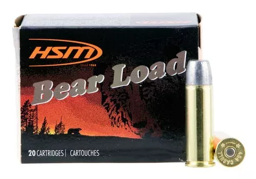 HSM Bear Load Hard Cast Handgun Ammunition .454 Casull 325gr WFN 1330 fps 20/ct