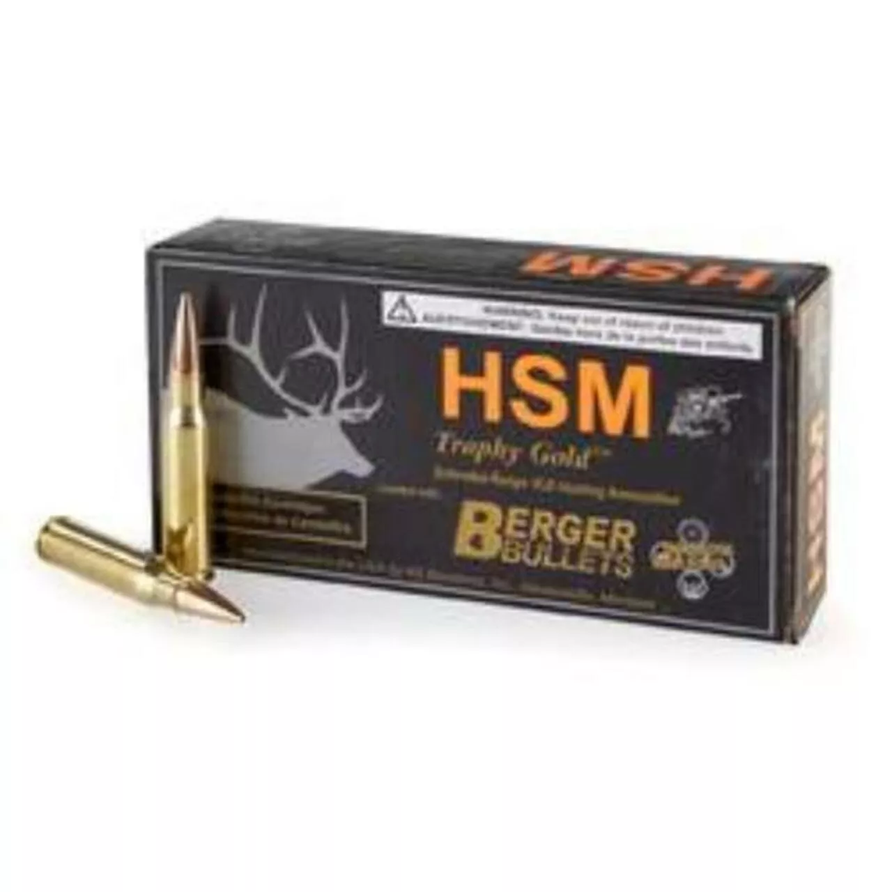 HSM Trophy Gold, .300 Weatherby Magnum, 210 Gr, Gold Berger VLD BTHP, 20rd Box