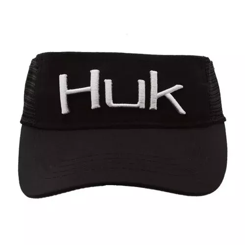 Huk Split-Shot Visor Black