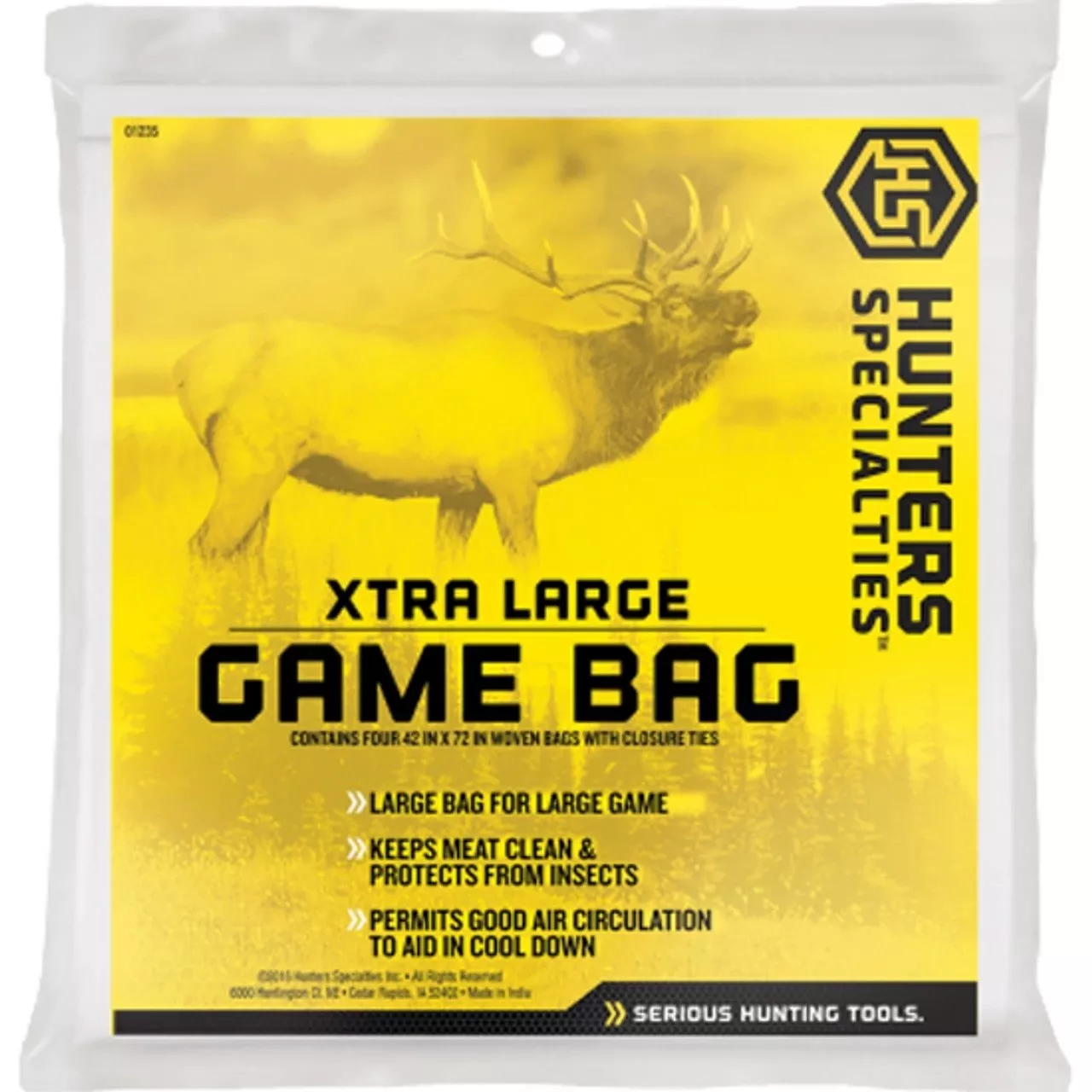 HUNTERS SPECIALTIES XL Deluxe Game Bag 42 x 72″