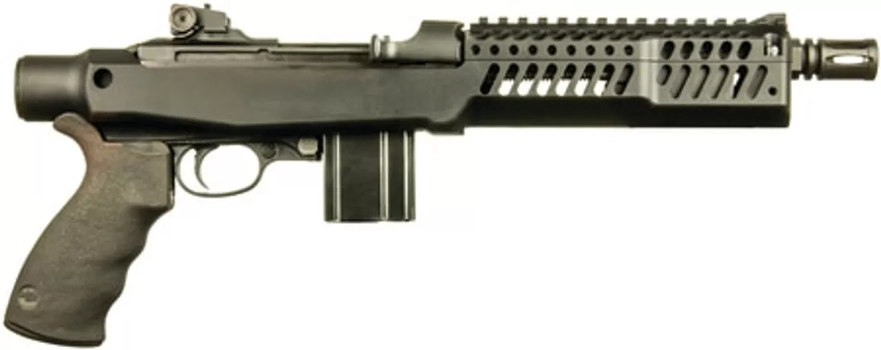 Inland Mfg M30IMP, .30 Carbine, 7.5″ Barrel, 10rd, Sage EBR Aluminum, Matte Black