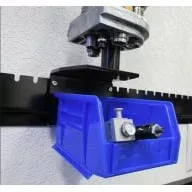InLine Fabrication Underbin Bracket System for Redding T7 Toolhead Dock w/ Black Bin