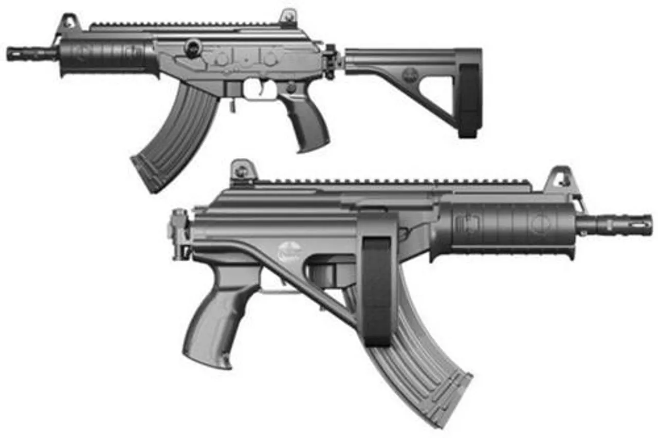 IWI Galil Ace Pistol 7.62x51mm, 11.8″ Barrel, Folding Stabilizing Brace, 20rd Mag
