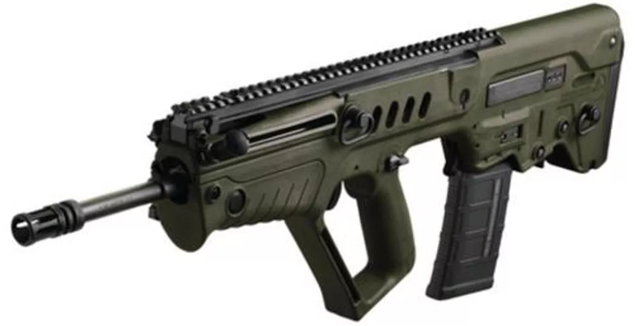 IWI TAVOR SAR Bullpup Rifle – Flattop 5.56 NATO, ODG Stock, 18 1:7 Barrel, 30rd Mag