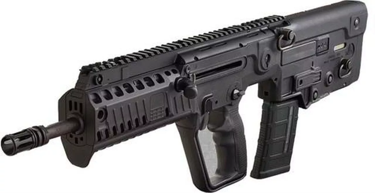 IWI Tavor X95 Bullpup Rifle, .223/5.56, 16.5″ Barrel, Black, 30rd