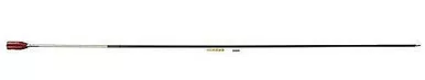 J. Dewey 2-Piece Cleaning Rod .50 cal Nylon Coated - Male Thread 12-28 (Includes Brass Jag & LGBA Brush Adapter)