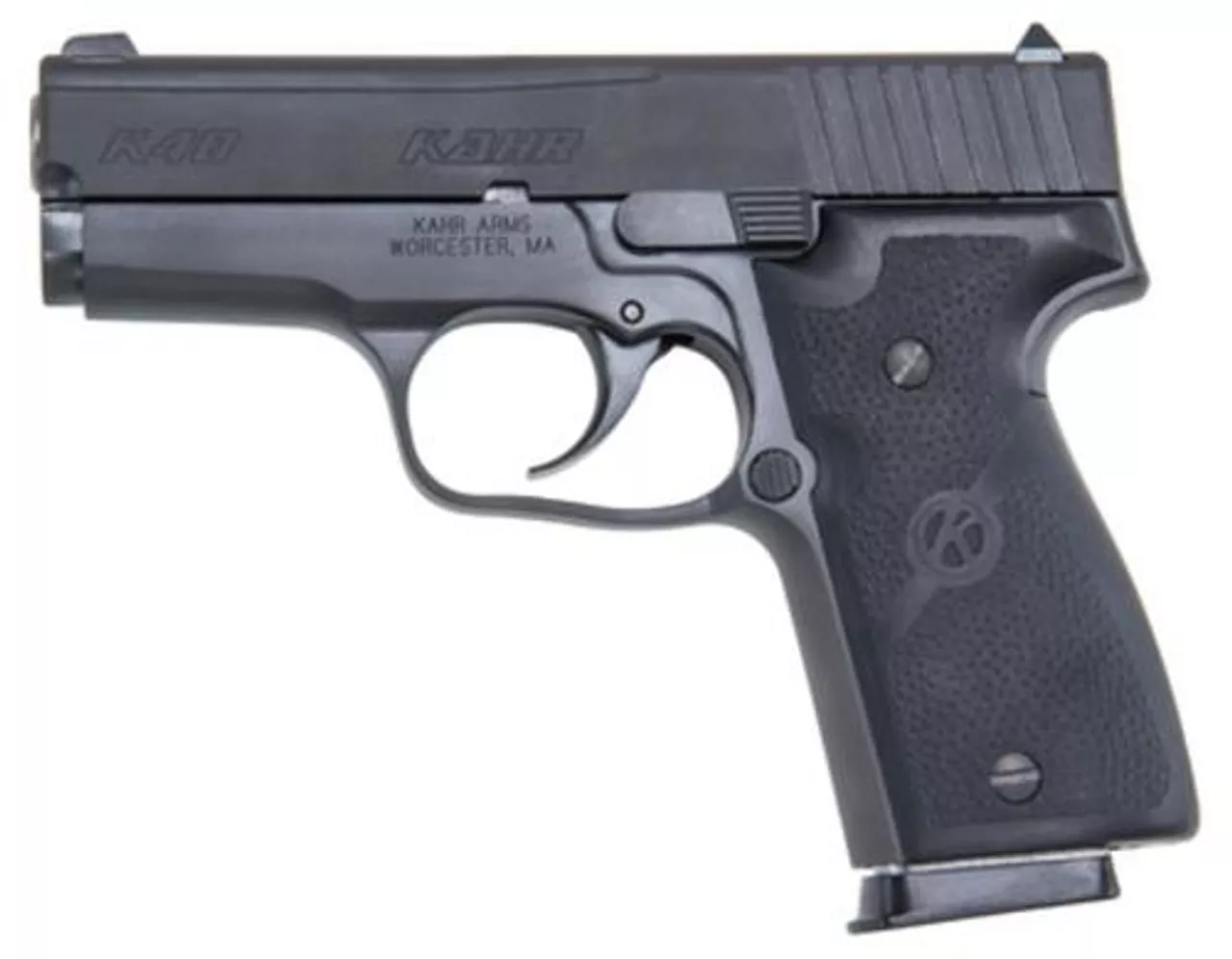 Kahr Arms K40 Elite 40S&W 3.5″ Barrel, Black Poly Grip Blackened Stainless, 6rd