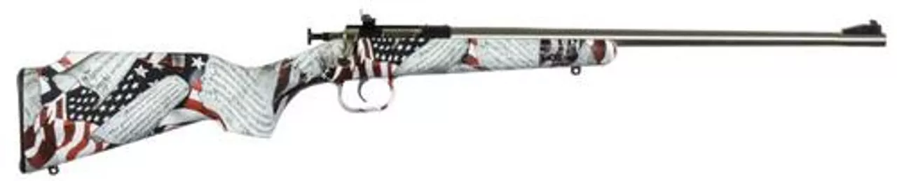Keystone Crickett 22LR, 16″, Amendment Stock, SS