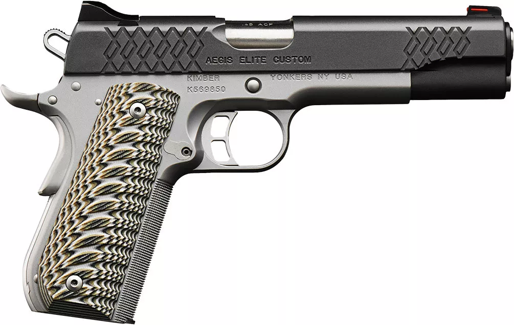 Kimber 1911 Aegis Elite Custom 45 ACP Pistol (2018)