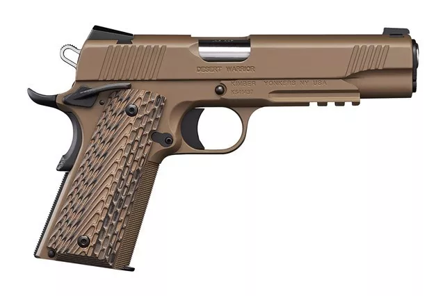 Kimber Custom Desert Warrior 45 ACP 1911 Desert Tan 3000236