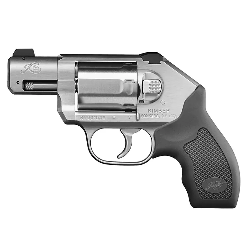 Kimber K6S Stainless 357 Mag Revolver Black Grips