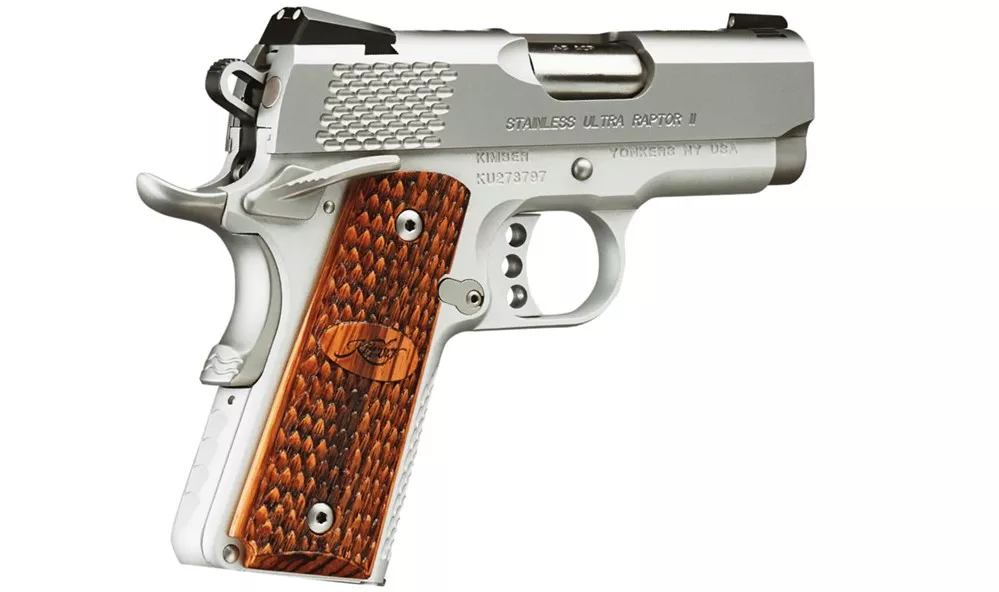 Kimber Stainless Ultra Raptor II 45 ACP 1911 Officer's Model 3200375