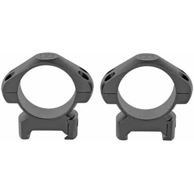 Konus 30mm Scope Rings Matte Black Medium