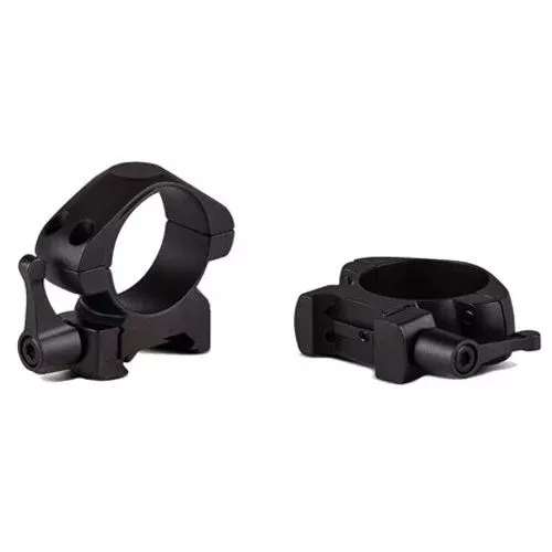 Konus 7410 Steel Rings with QD 30mm Diam Medium Black