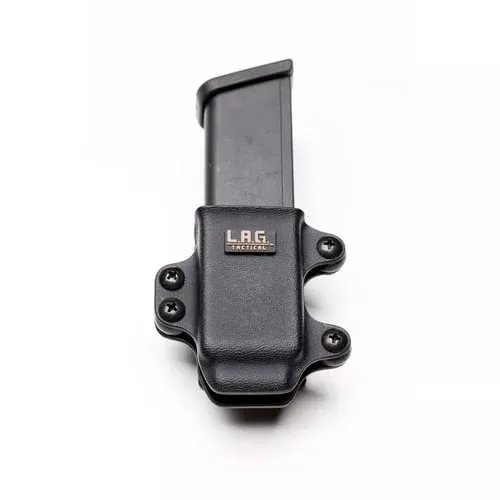 L.A.G. Tactical Single Pistol Magazine Carrier for Most Single Stack 9/40 Slim Magazines