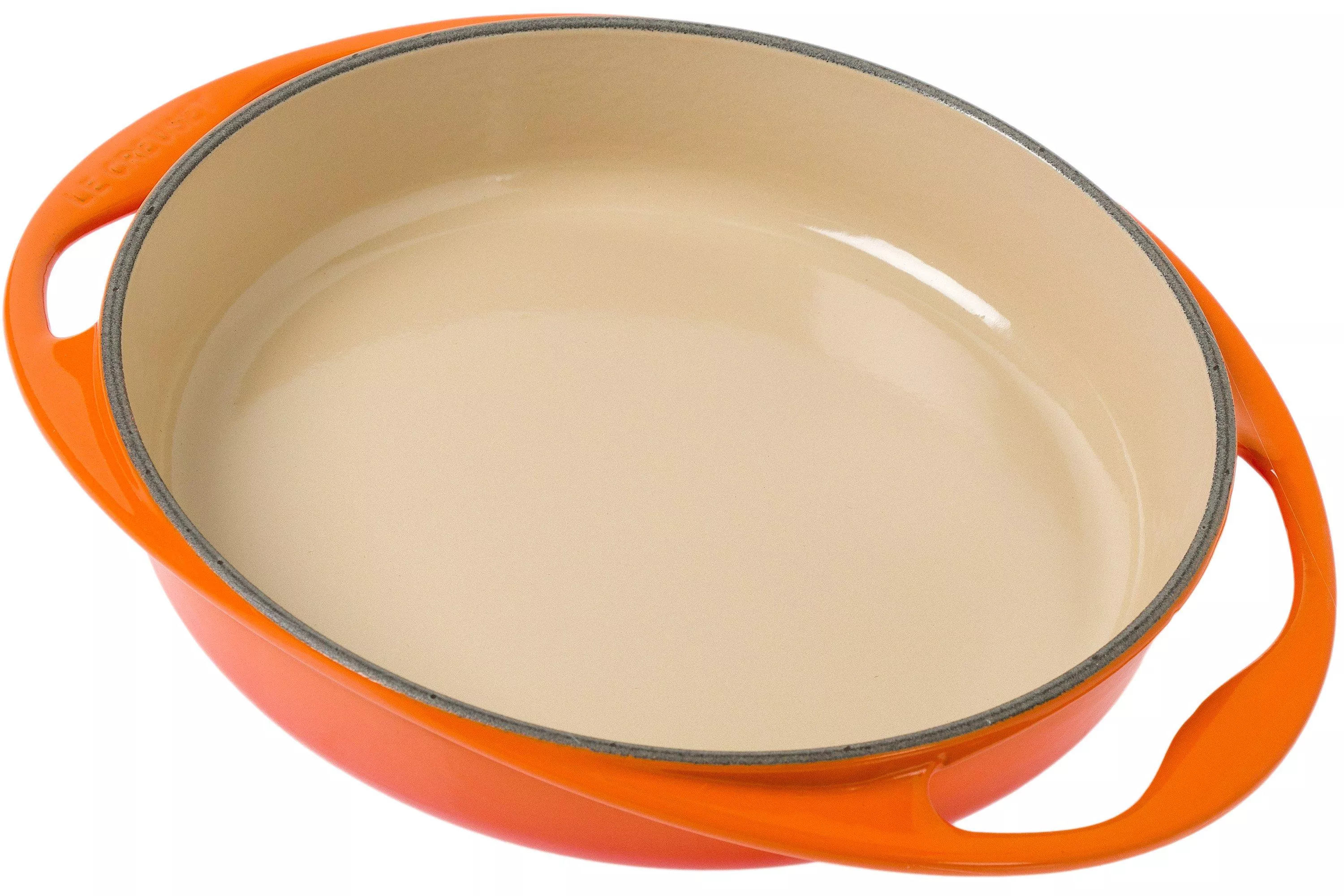 Le Creuset tatin dish, 25 cm, orange-red