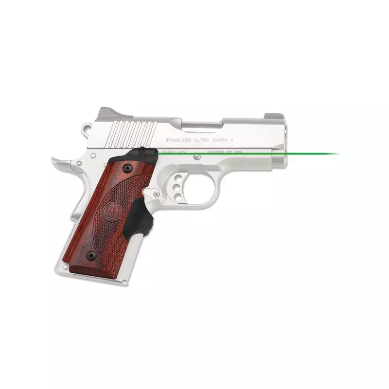 LG-902G Green Master Series™ Lasergrips Rosewood for 1911 Compact