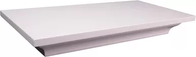 LockDown In Plain Sight Shelf w/ Discreet Design Magnetic Access - White