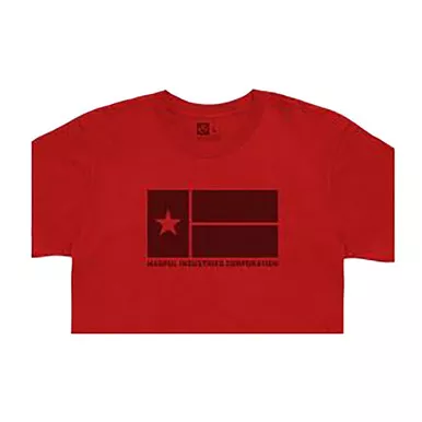 Lone Star Cotton T-Shirt Red X-Large