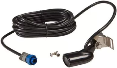 Lowrance HST-WSBL 83/200kHz Skimmer Transducer 20Ft Cable/Temp Sensor USED