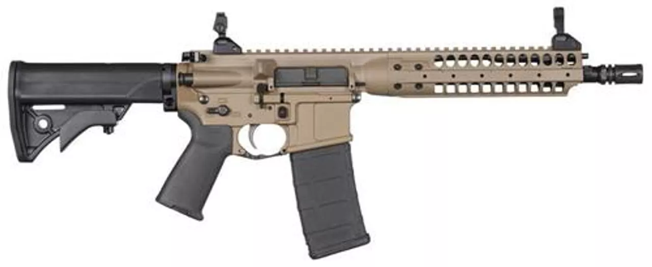 LWRC IC-A5 Piston 5.56mm, 16″ Barrel, *CA Compliant*, Flat Dark Earth, 10rd Mag