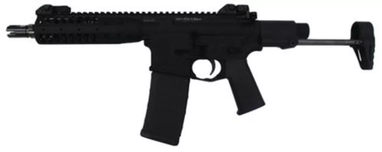 LWRC IC-PDW 5.56mm NATO 8.5″ Barrel Skirmish Sights 2-Position Stock Black 30rd – All NFA Rules Apply