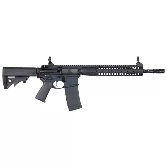 LWRC IC-SPR 16.1″ .223 Rem/5.56 Semi-Automatic AR-15 Rifle 30+1, Black – ICR5B16SPR