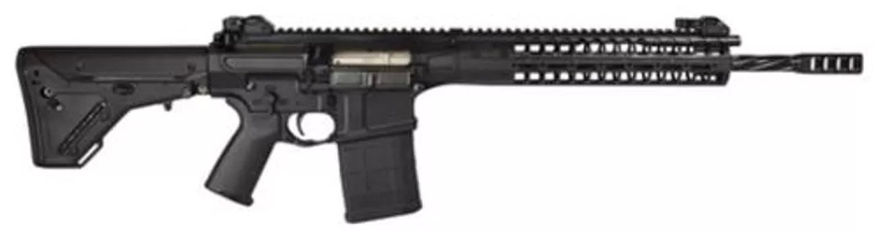 LWRC REPR MKII 7.62 16″ Spiral Fluted Barrel Skirmish Sights UBR Stock 20rd Mag