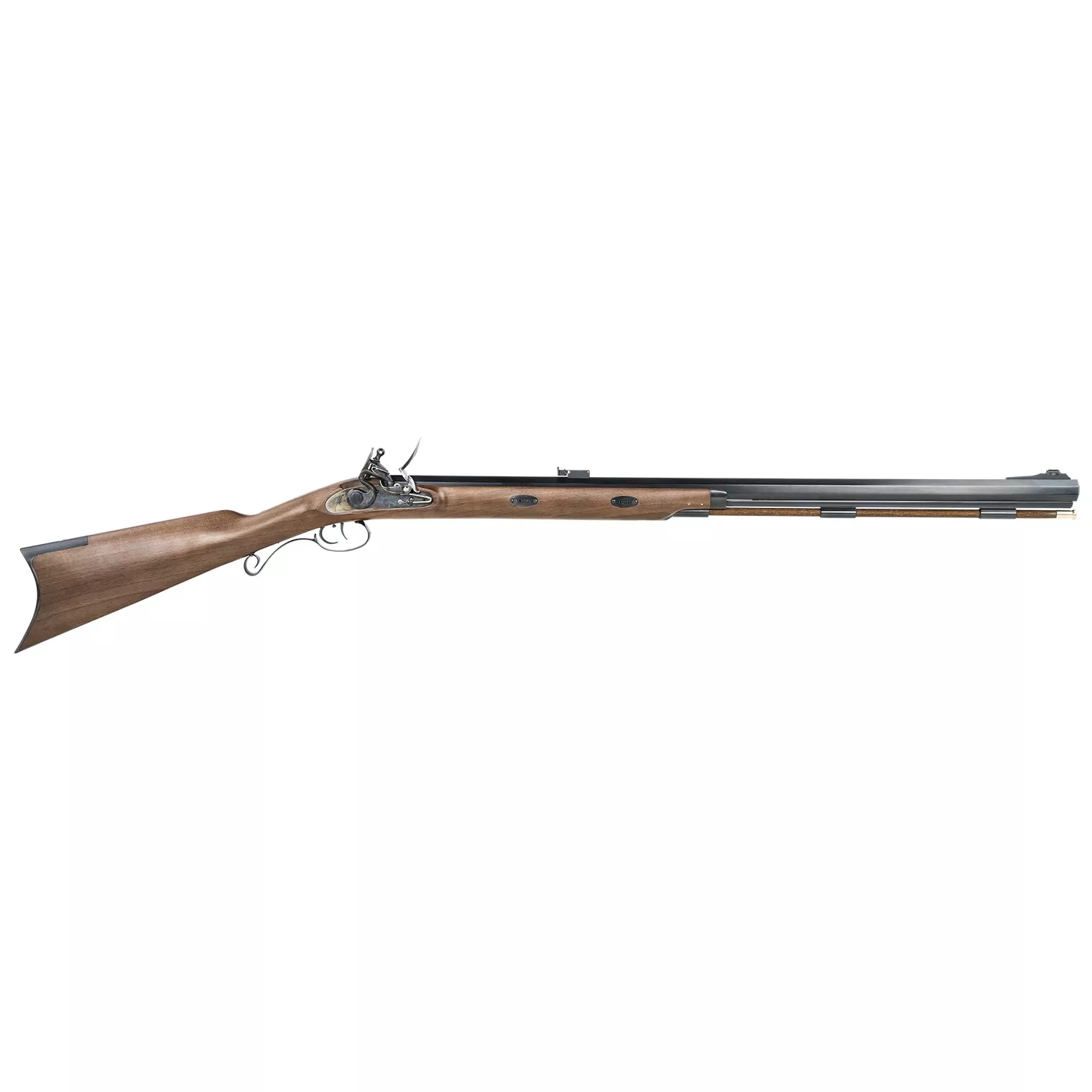 Lyman 6034008 Great Plains Hunter Signature Rifle 50 Cal Flintlock 30” Blued Rec/Barrel Walnut Stock