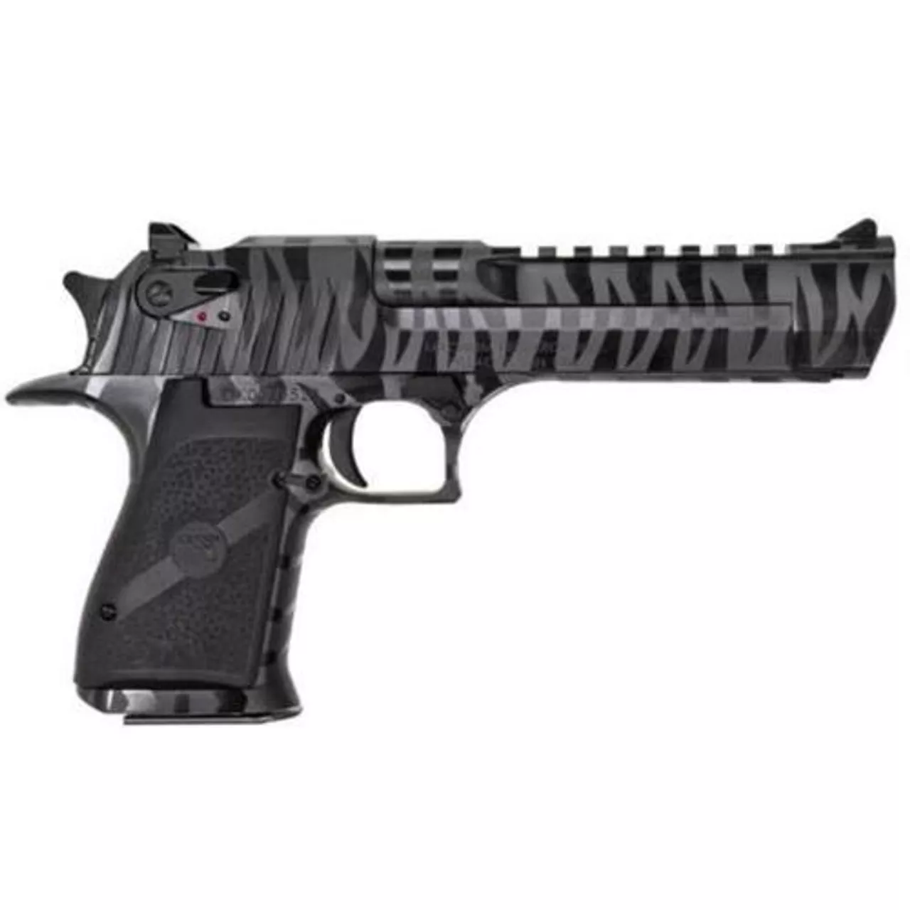 Magnum Research Desert Eagle, .44 Mag, 6″, 8rd, Black Tiger Stripe