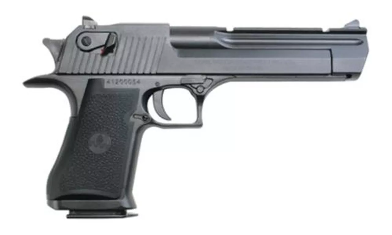 Magnum Research Desert Eagle *CA Appr* 44 RemMag 6″ Barrel, Black Synthetic Grip Black, 8rd
