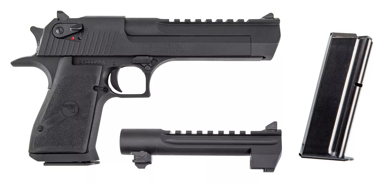 Magnum Research Desert Eagle Mark XIX .50 AE/.429 DE, 6″ Barrel, Black, 7rd