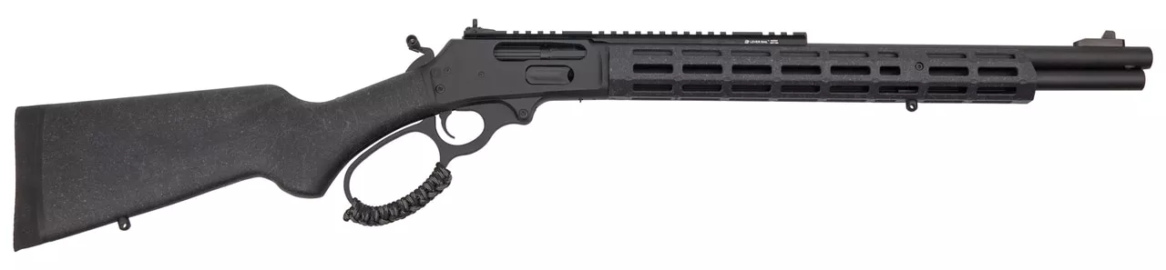 Marlin 1895 Modern Lever Hunter .45-70 Govt, 18″ Barrel, Midwest Industries M-Lok Forend, Black