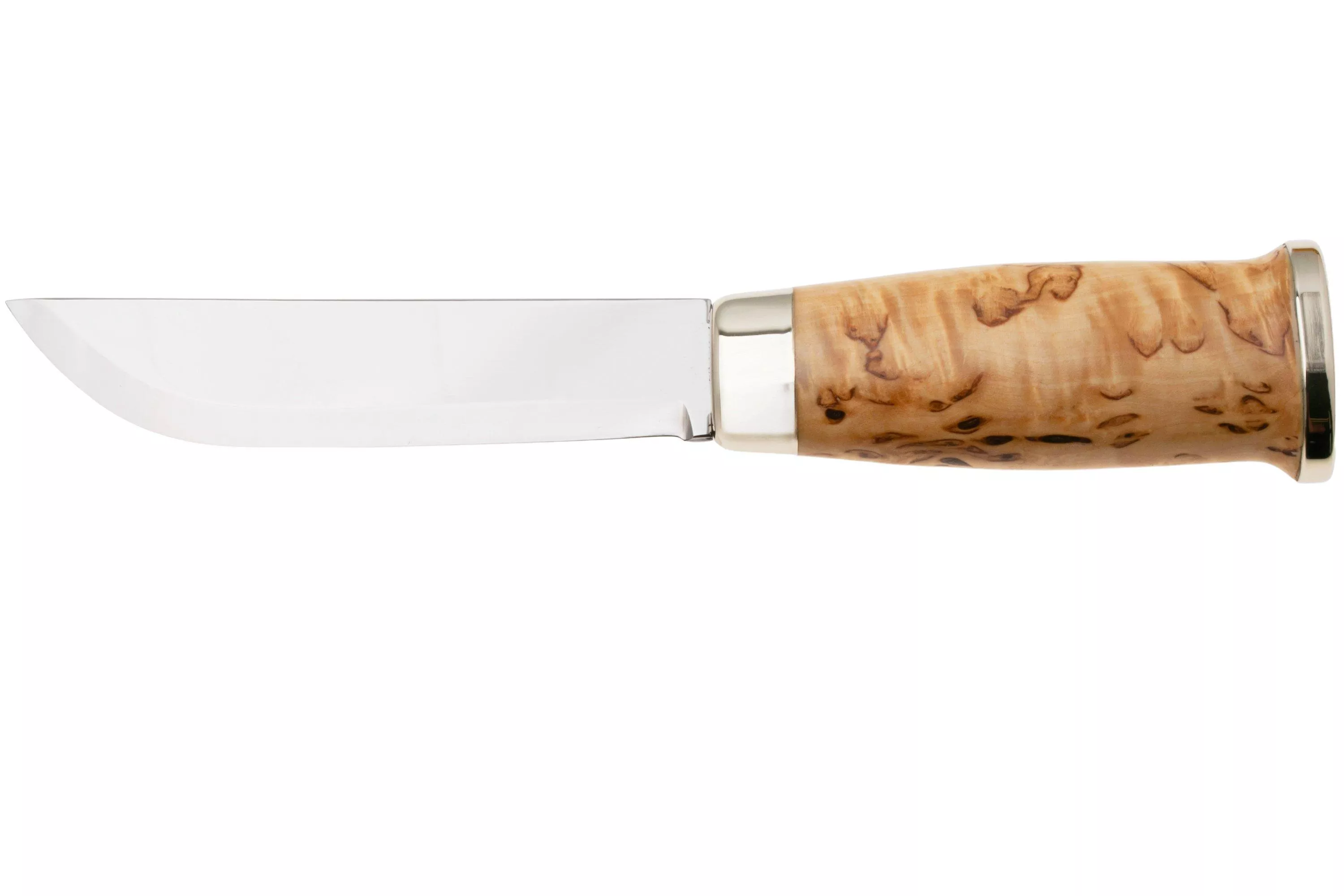 Marttiini Lapp 240010 Stainless, Curly Birch, fixed knife