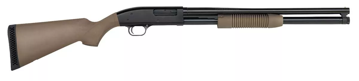 Maverick 88 Security Flat Dark Earth 12 Ga Shotgun 8-Shot Capacity 20″ Barrel