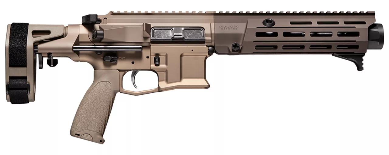 Maxim Defense MDX 7.62x39mm, 8.5″ Barrel, CQB Brace, Arid, 28rd