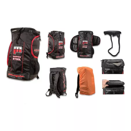 Maximal backpack with stool