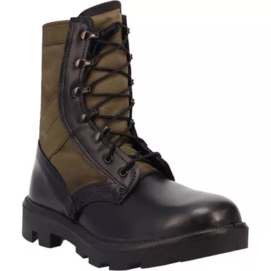 McRae 7289 Gen 2 Full Grain Leather with Drab Cotton Duck Tropical Hot Weather Black/Olive Boot