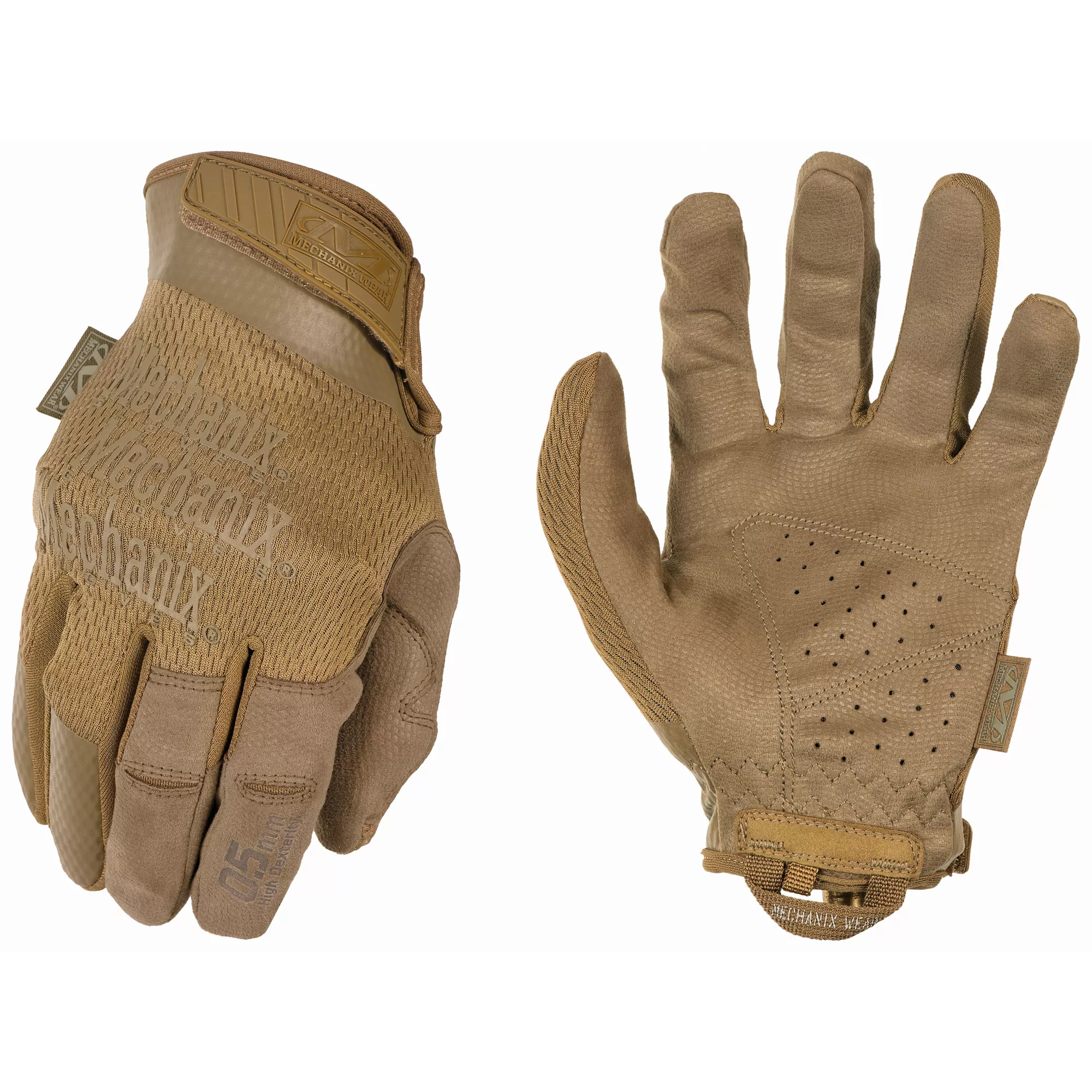Mechanix Wear MSD-72-012 Specialty 0.5 High-Dexterity Coyote Suede 2XL