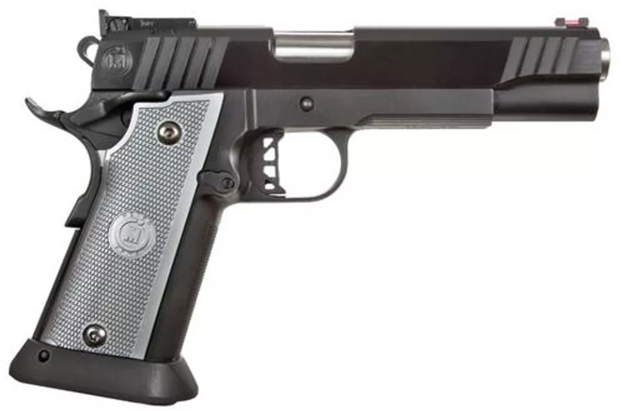 Metro Arms 3011 SSD, .40 S&W, 5″, 15rd, Aluminum Grip, Blued