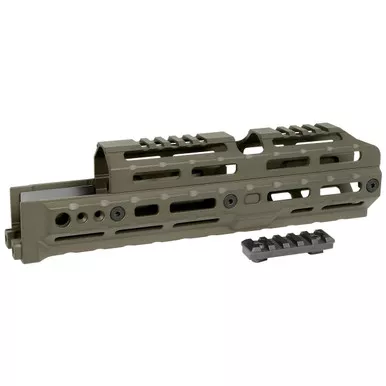 Midwest Industries AK Alpha M-LOK Handguard 10" Olive Drab Green