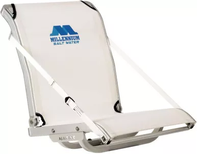 Millennium Marine Pro-M 100 White Seat Aluminum Construction 400Lb Capacity