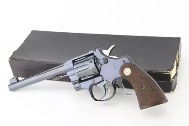 Mint, Boxed 1937 Colt Officer's Model Target Revolver - .22 LR