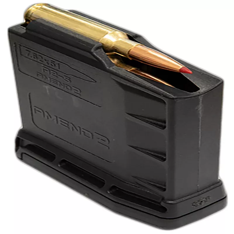 Mod 3 5rd 308 Win/7.62x51mm Black Polymer Amend2 – SAAICSBLK5