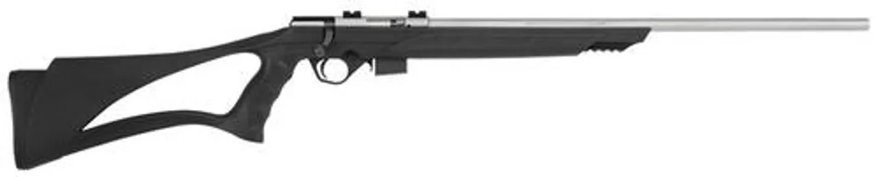 Mossberg 817 Bolt Action 17HMR SS Black Sport Grip 21″ Barrel, Blued, 6rd