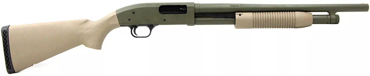 Mossberg Maverick 88 OD Green and Tan Edition 12 GA Shotgun – Hyatt Custom