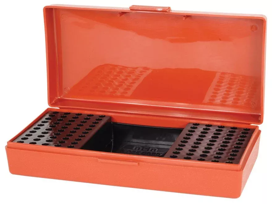 MTM Flip-Top Ammo Box 22 Long Rifle 100-Round Plastic Red